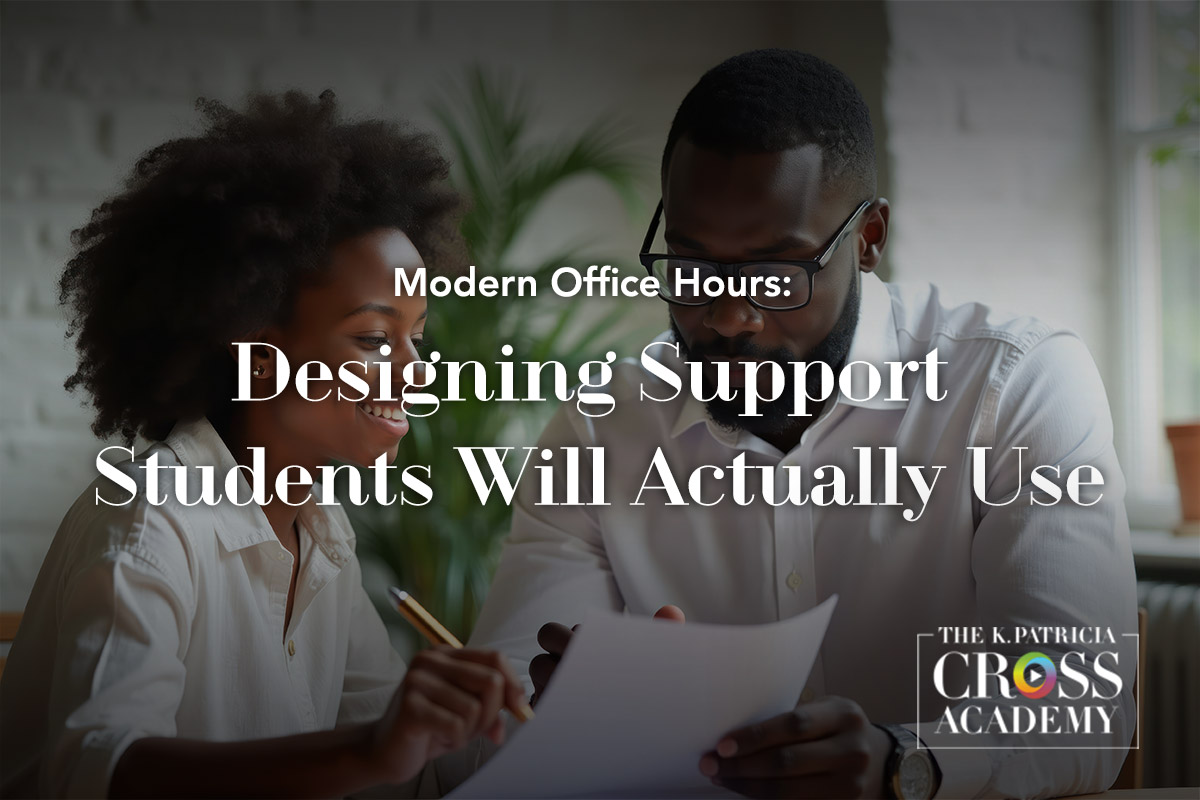 Featured image for “Modern Office Hours: Designing Support Students Will Actually Use”